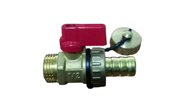 Kulový kohout napouštěcí a vypouštěcí 1/2" EM