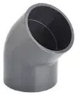 PVC koleno 45° 50mm
