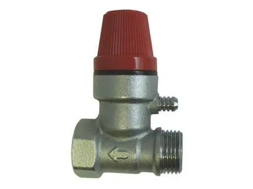 Pojistný ventil k bojleru 1/2" 6 bar