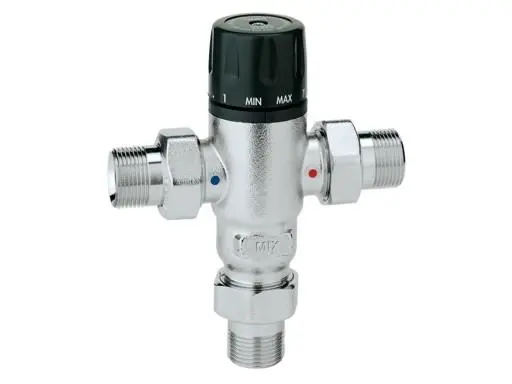 521 Termostatický směšovací ventil se šroubením 1/2"