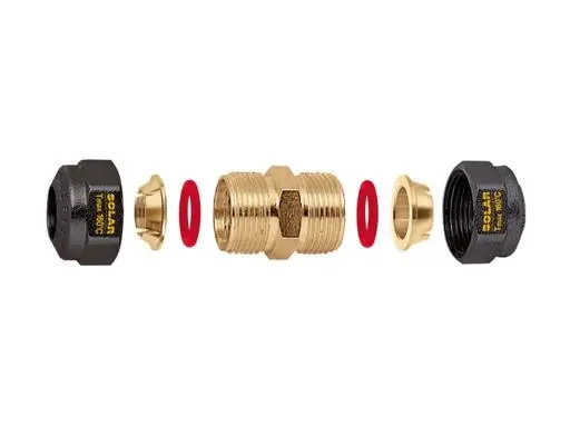 2543 Šroubení pro solární systém průměr 22mm