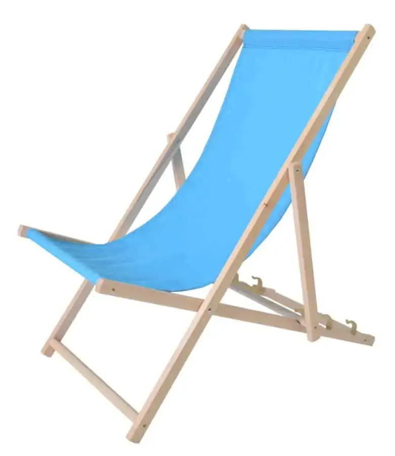 ROJA Lehátko Bahama POLYESTER - MODRÉ