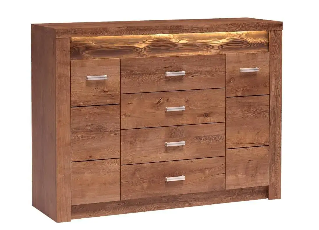 Casarredo Komoda INDIANAPOLIS I-7 jasan světlý