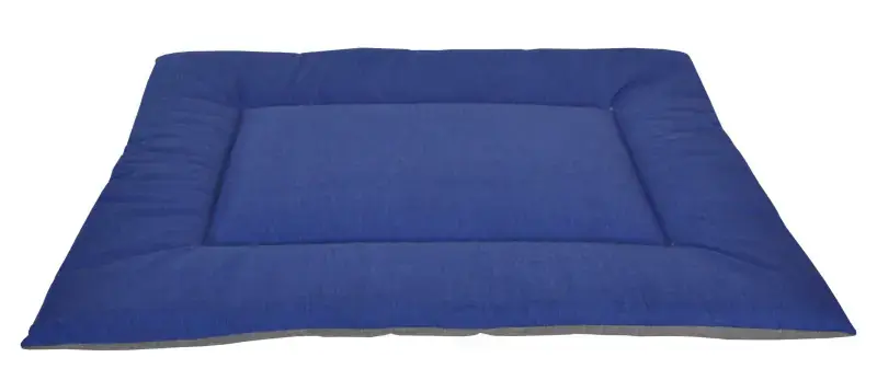 Axin Trading Podložka pro pejska 80x60 - modrý melír