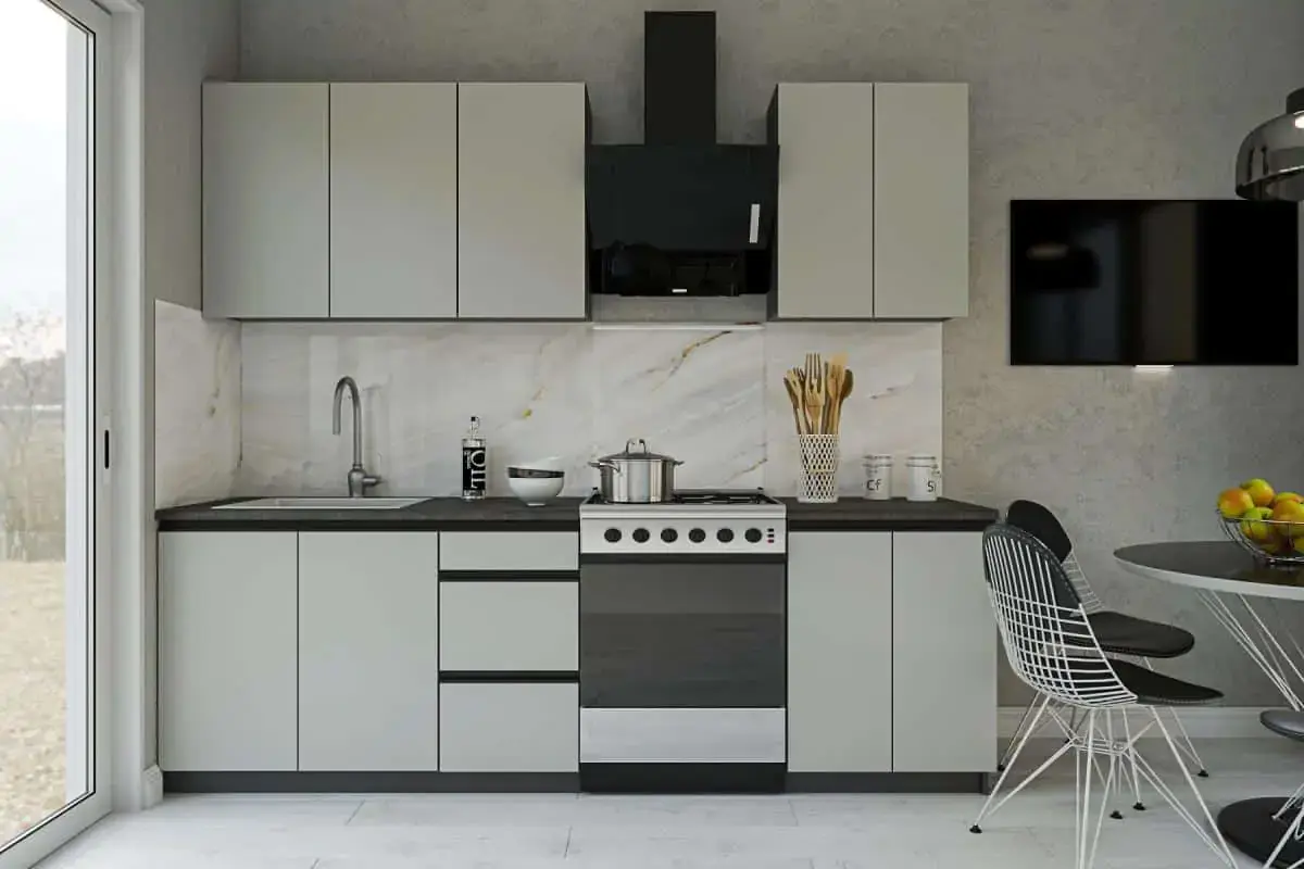 Casarredo Kuchyňská linka 180 MESINA chinchila grey