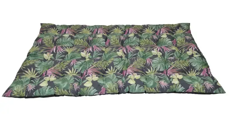 Axin Trading Matrace zahradní MAXI 180x115 cm - motiv monstera