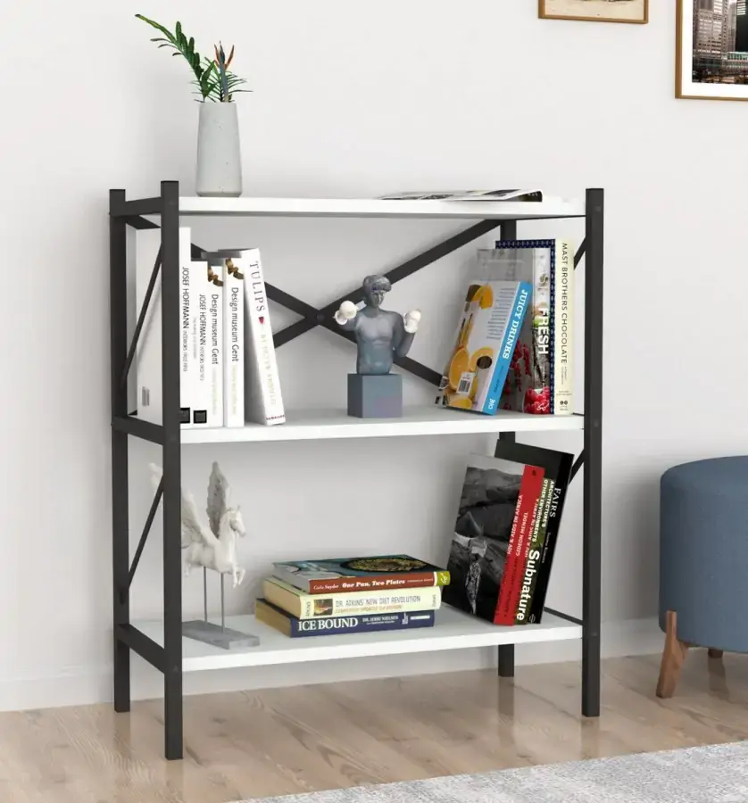 Casarredo Regál KEPLER 2 - bílá