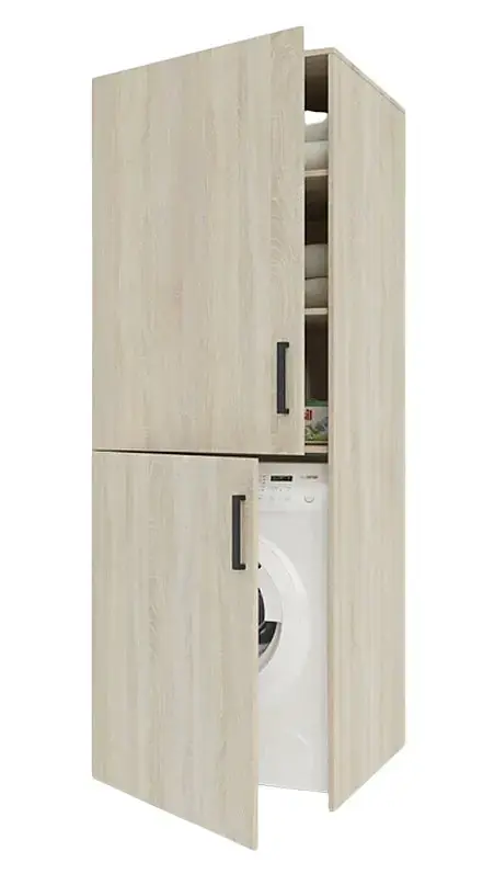 Casarredo Vestavná skříň na pračku MENTON dub sonoma