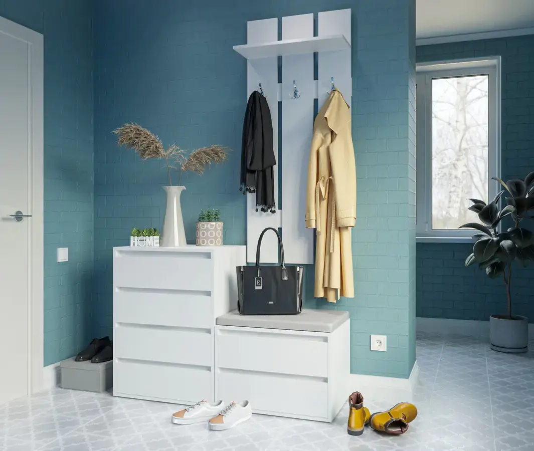 Casarredo Předsíňová stěna HILDA bílá
