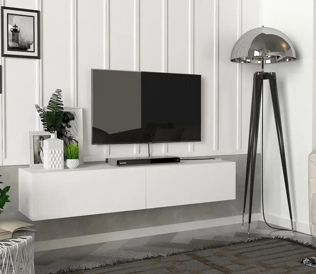 Casarredo Televizní stolek ARIX bílá
