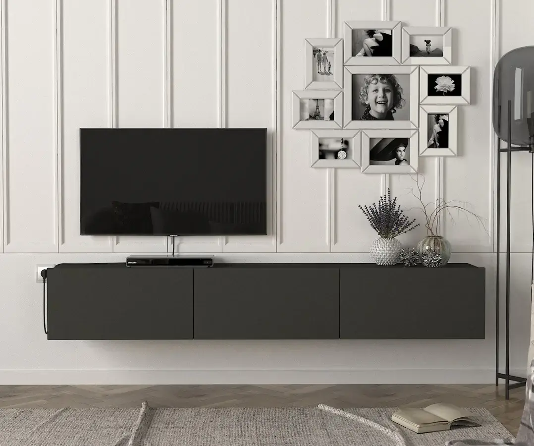 Casarredo Televizní stolek DEKARA antracit