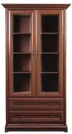 BRW Vitrína Kent EWIT2D2S Kaštan