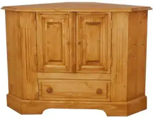 Unis TV skříňka masiv rohová 00102