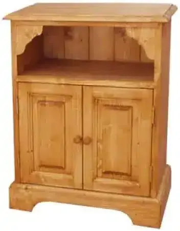 Unis Dřevěný noční stolek s nikou 00214
