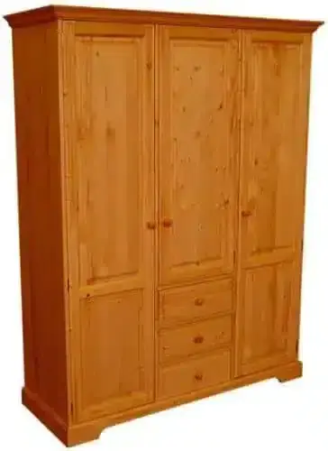 Unis Skříň masiv trojdílná 00177