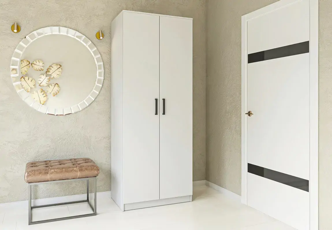 Casarredo Šatní skříň SIMPLE 80 white nymphea alba
