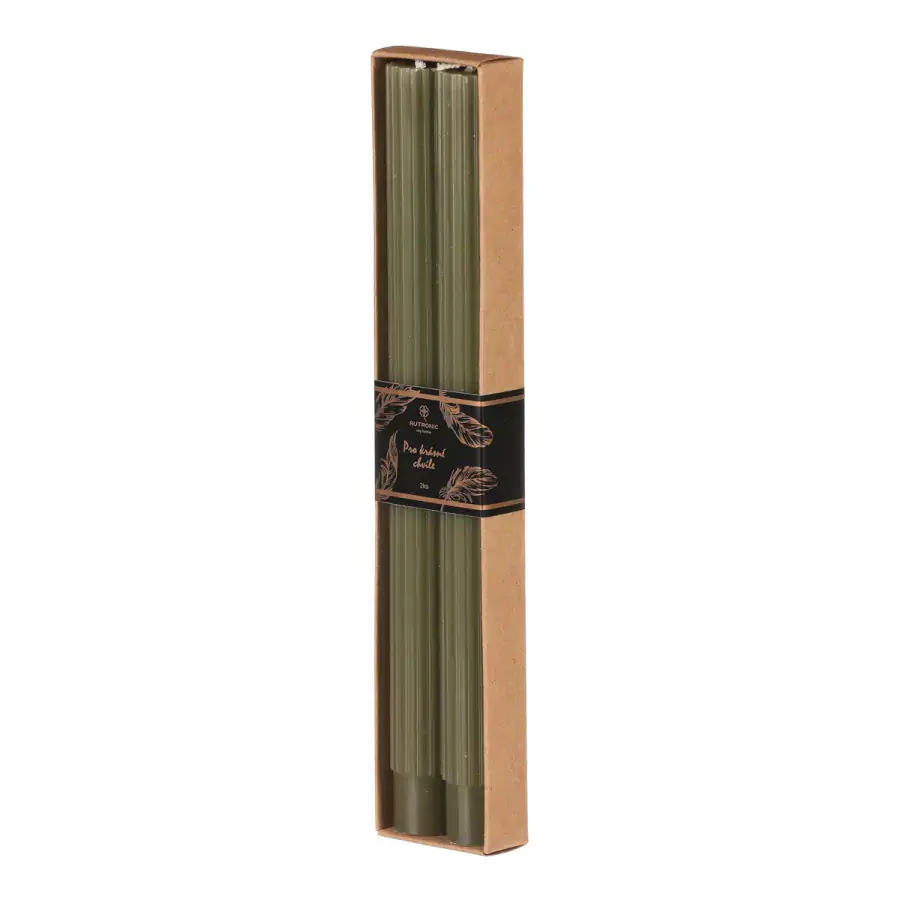 Autronic Svíčka SVT506 GRN-LT - zelená (2 ks)