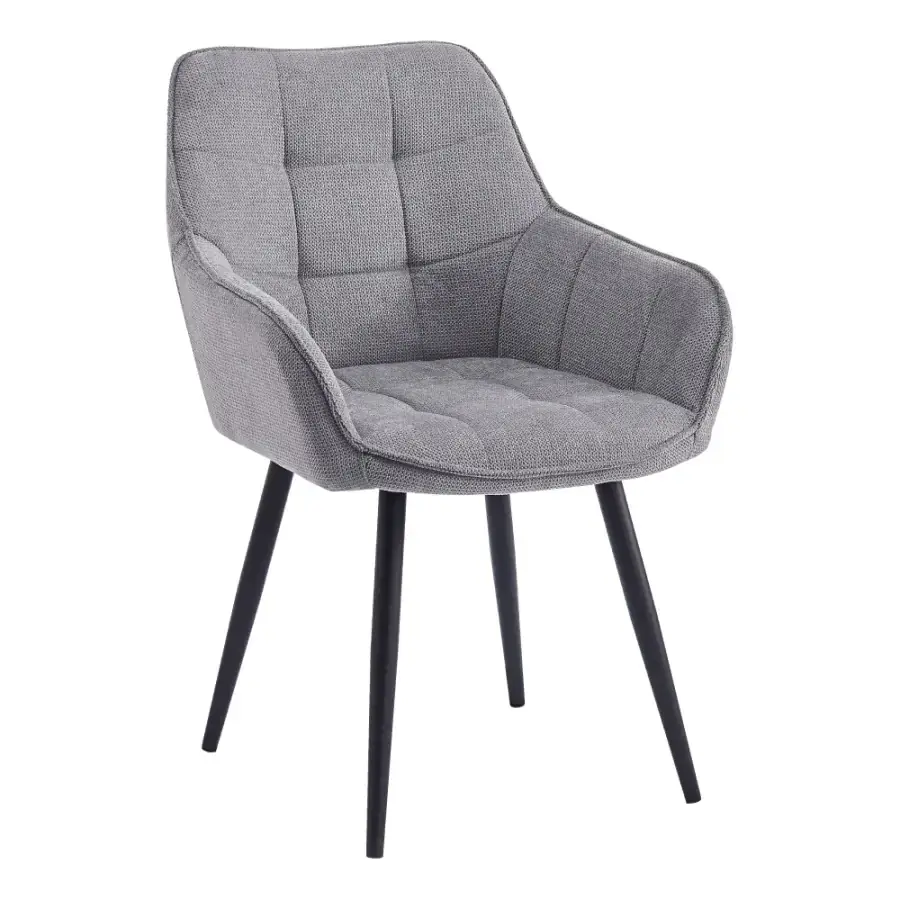 Tempo Kondela Designové křeslo MARKEN, šedá