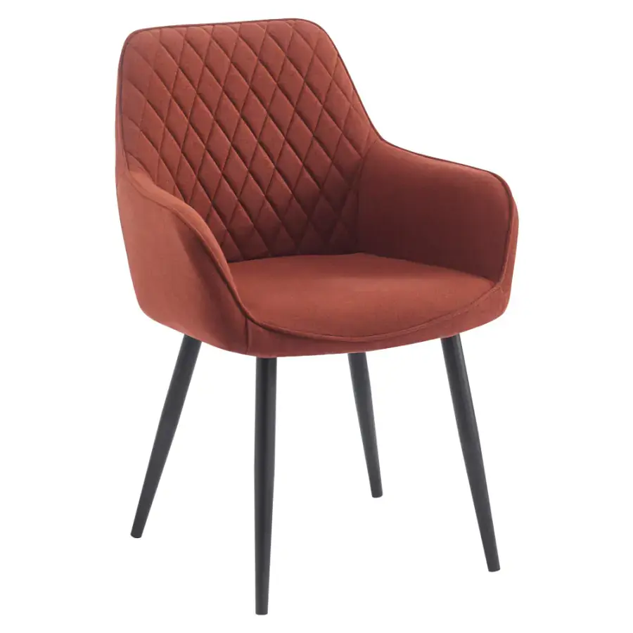Tempo Kondela Designové křeslo OSKOR, hnědá