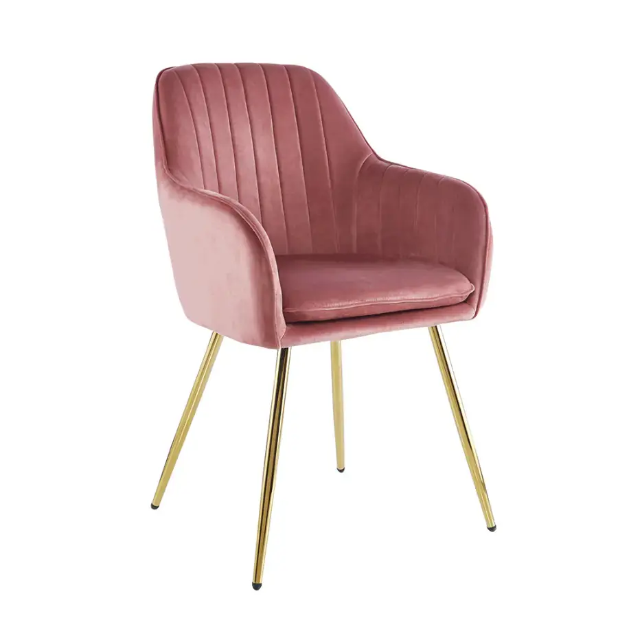 Tempo Kondela Designové křeslo ADLAM NEW, růžová