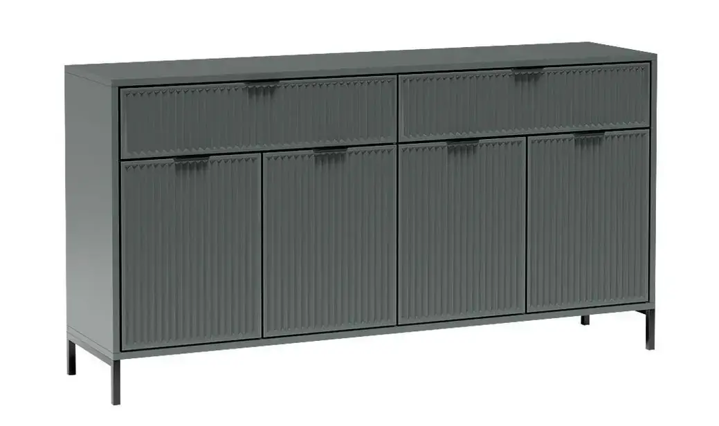 Casarredo Komoda na nohách 4D4S ODEON green stone