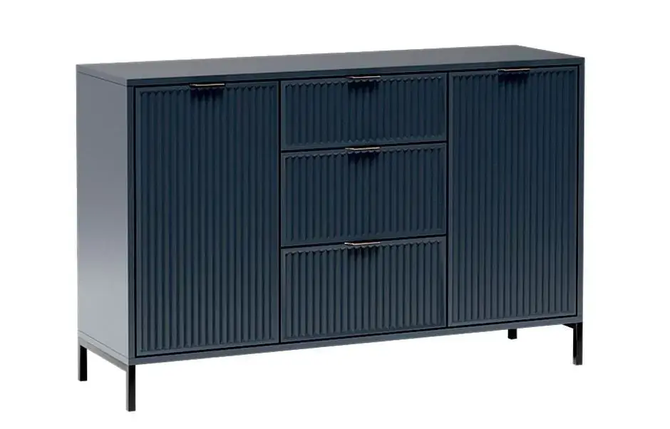 Casarredo Komoda na nohách 2D3S ODEON indigo