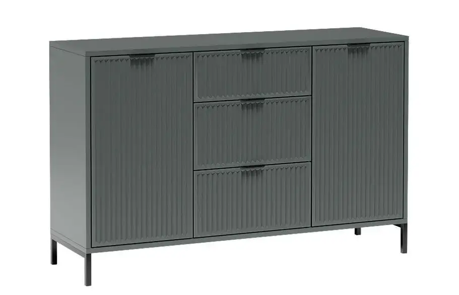 Casarredo Komoda na nohách 2D3S ODEON green stone