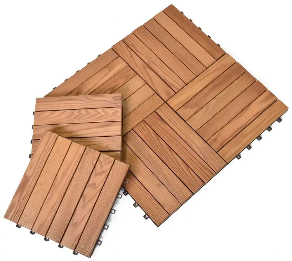 ROJA THERMOWOOD podlahové dlaždice 6 ks