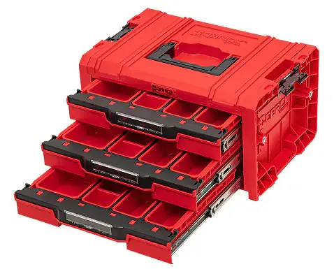 QBRICK QBRICK SYSTEM PRO Expert RED HD Zásuvkový organizér 3