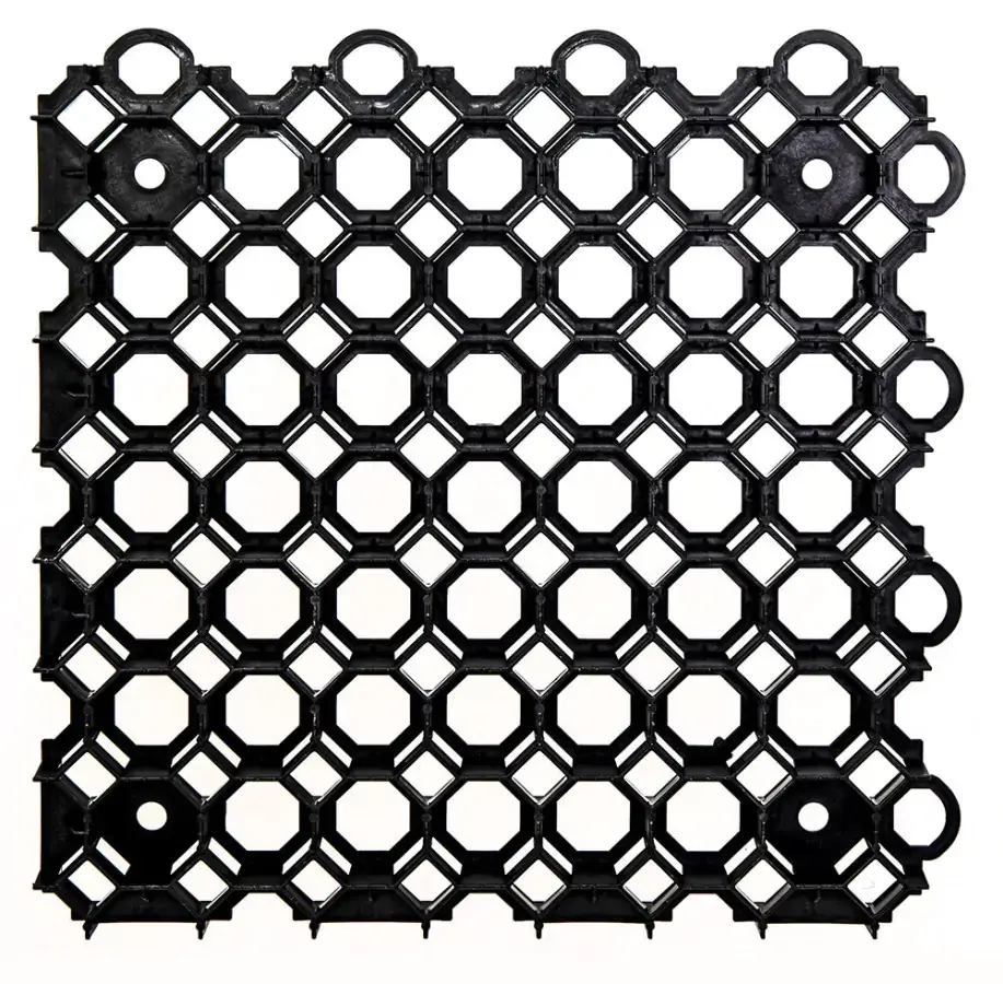 ROJA Zatravňovací dlaždice EKOGRID - 50x50x4 cm - černá