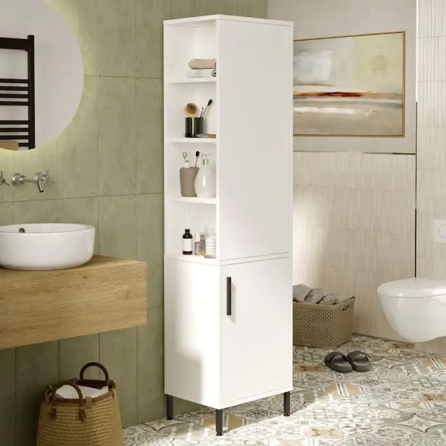 Casarredo Koupelnová skříň VESPER, bílá