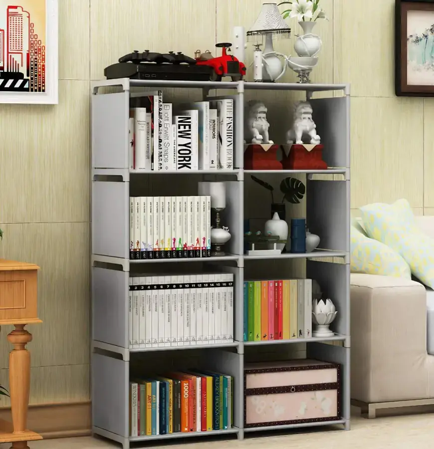 Casarredo Víceúčelový regál STUDY kov/látka
