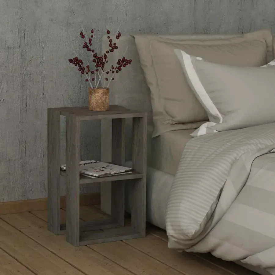 Casarredo Noční stolek LETOILE, tmavá káva