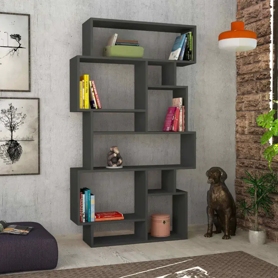 Casarredo KASSIA, regál, knihovna, antracit