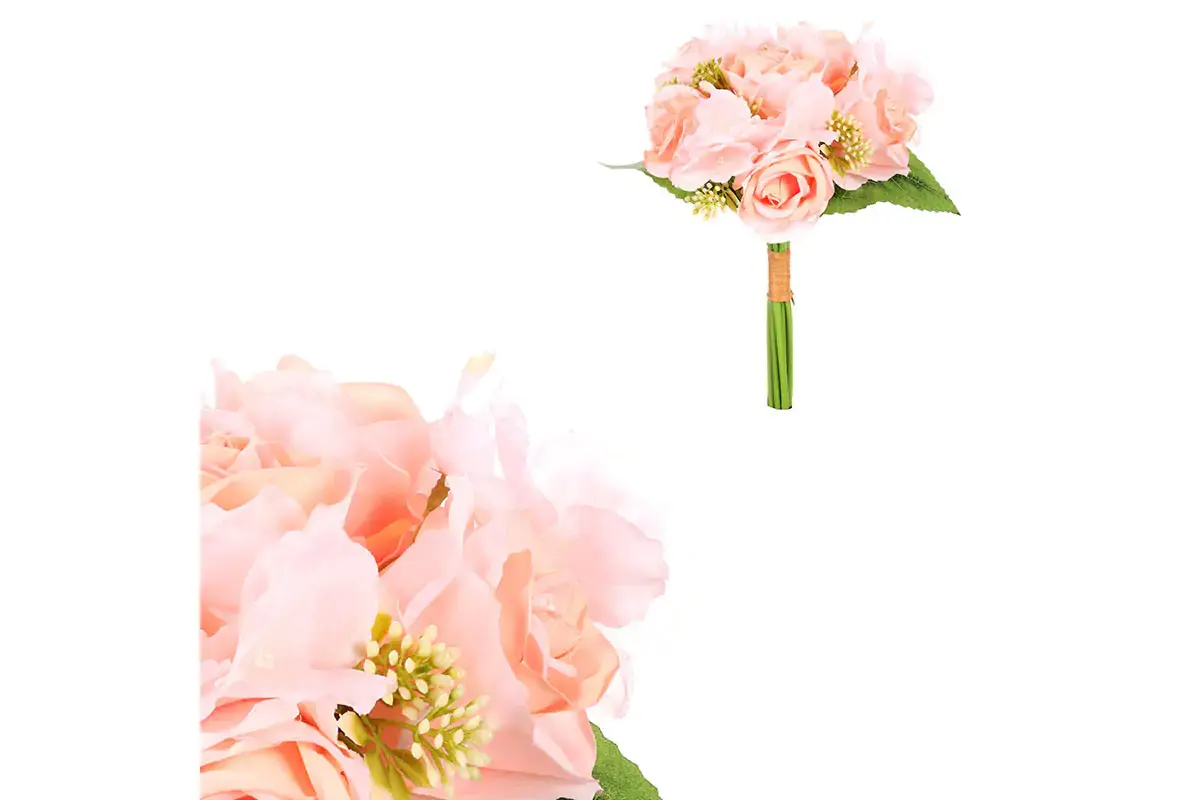 Autronic Růže a hortenzie KN7072 PINK