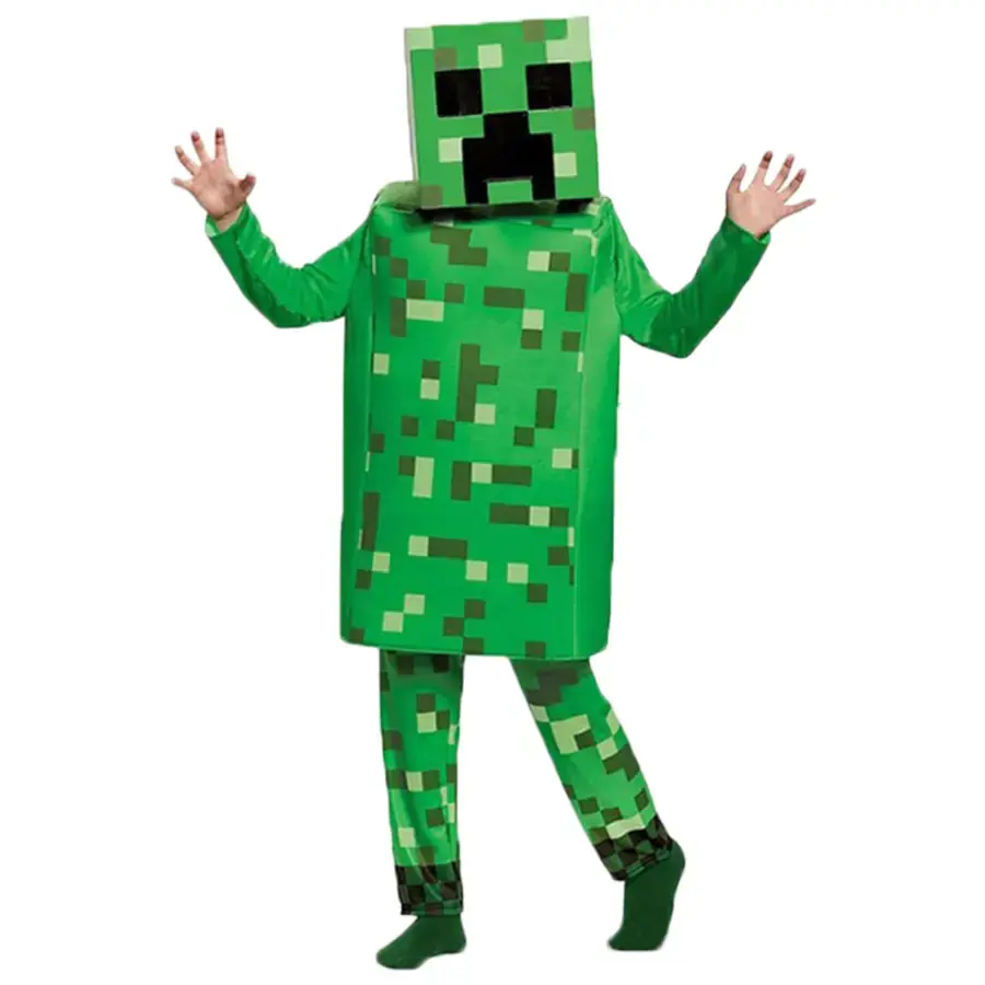 FunCo Dětský kostým 116/122 - Minecraft Creeper OPBH1500