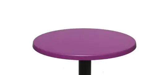 neuvedeno Stolová TOPALIT deska PURPLE ø60 cm