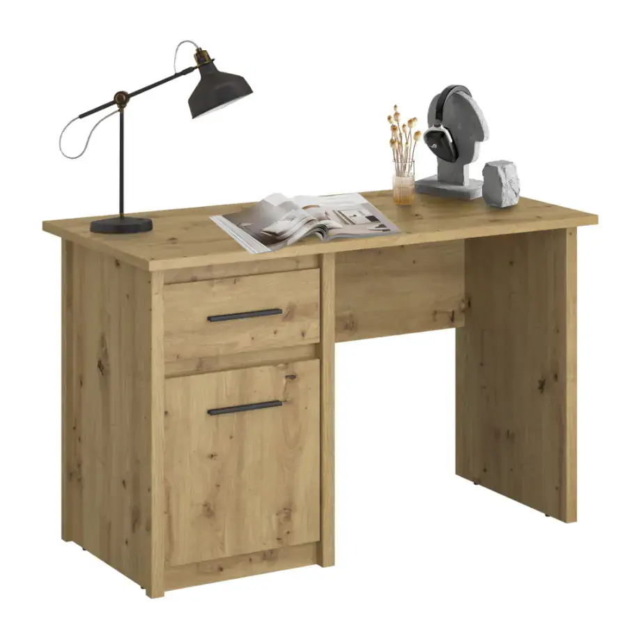 Tempo Kondela PC stůl AIRON 1D1S/120 - dub artisan