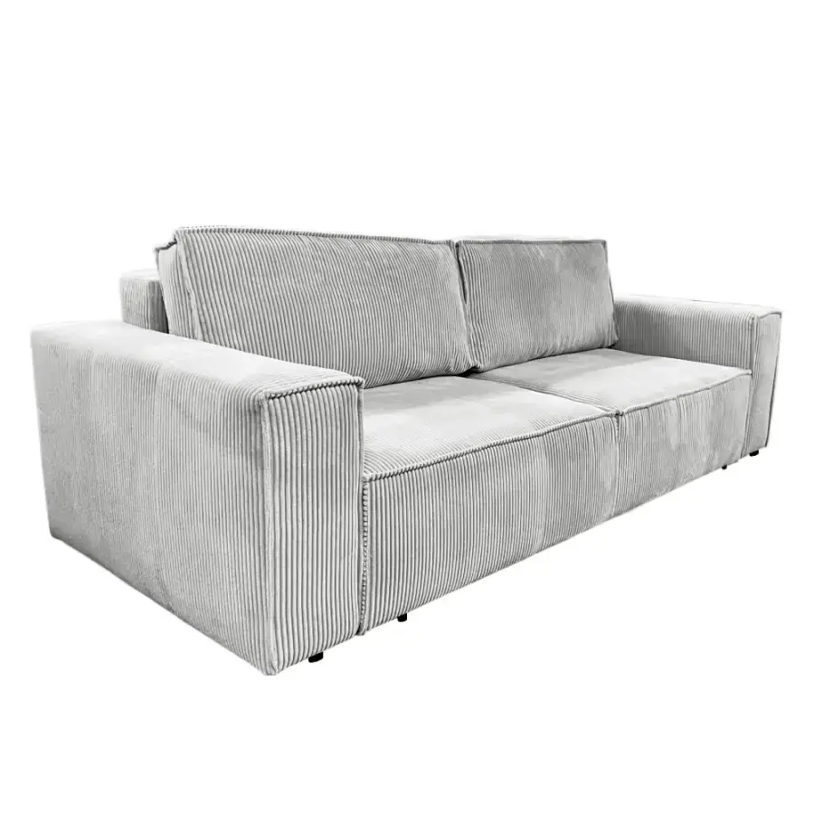Tempo Kondela Rozkládací pohovka HARPERA BIG SOFA, světle šedá