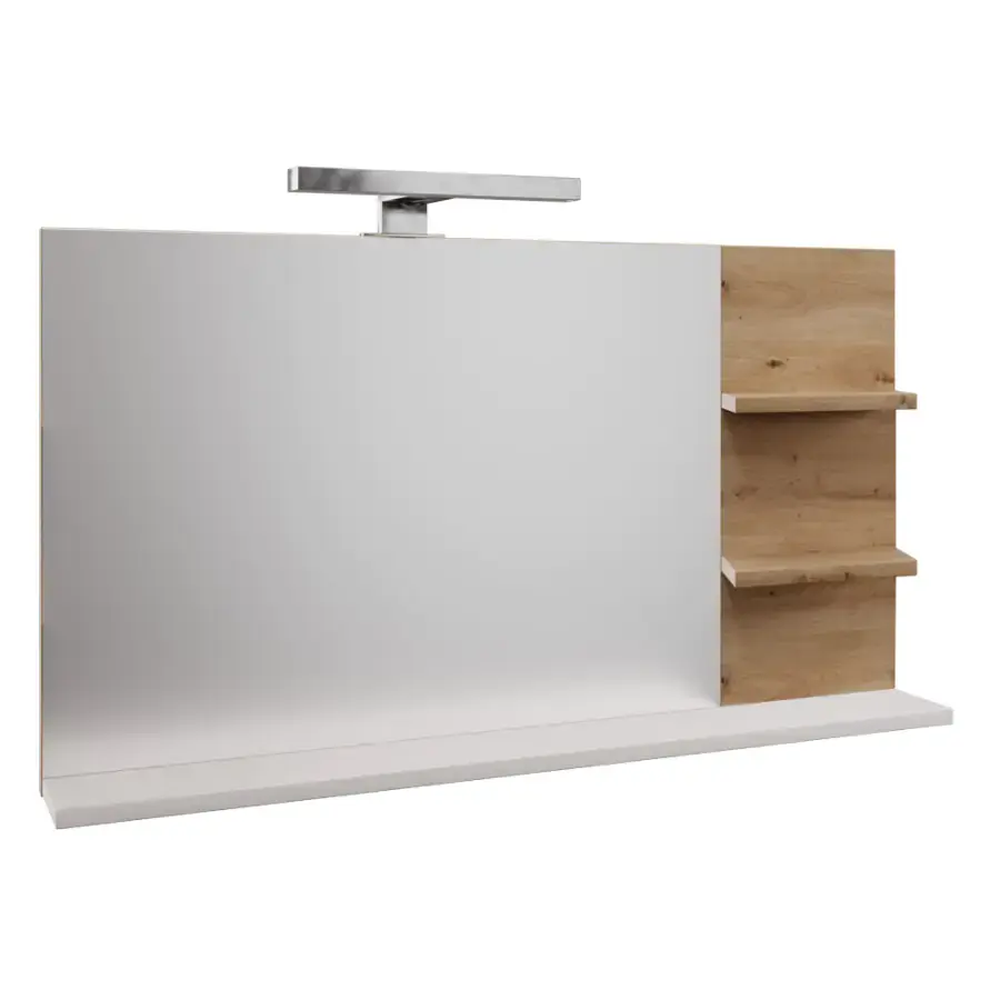 Tempo Kondela Zrcadlo s LED osvětlením CUBO CUB04
