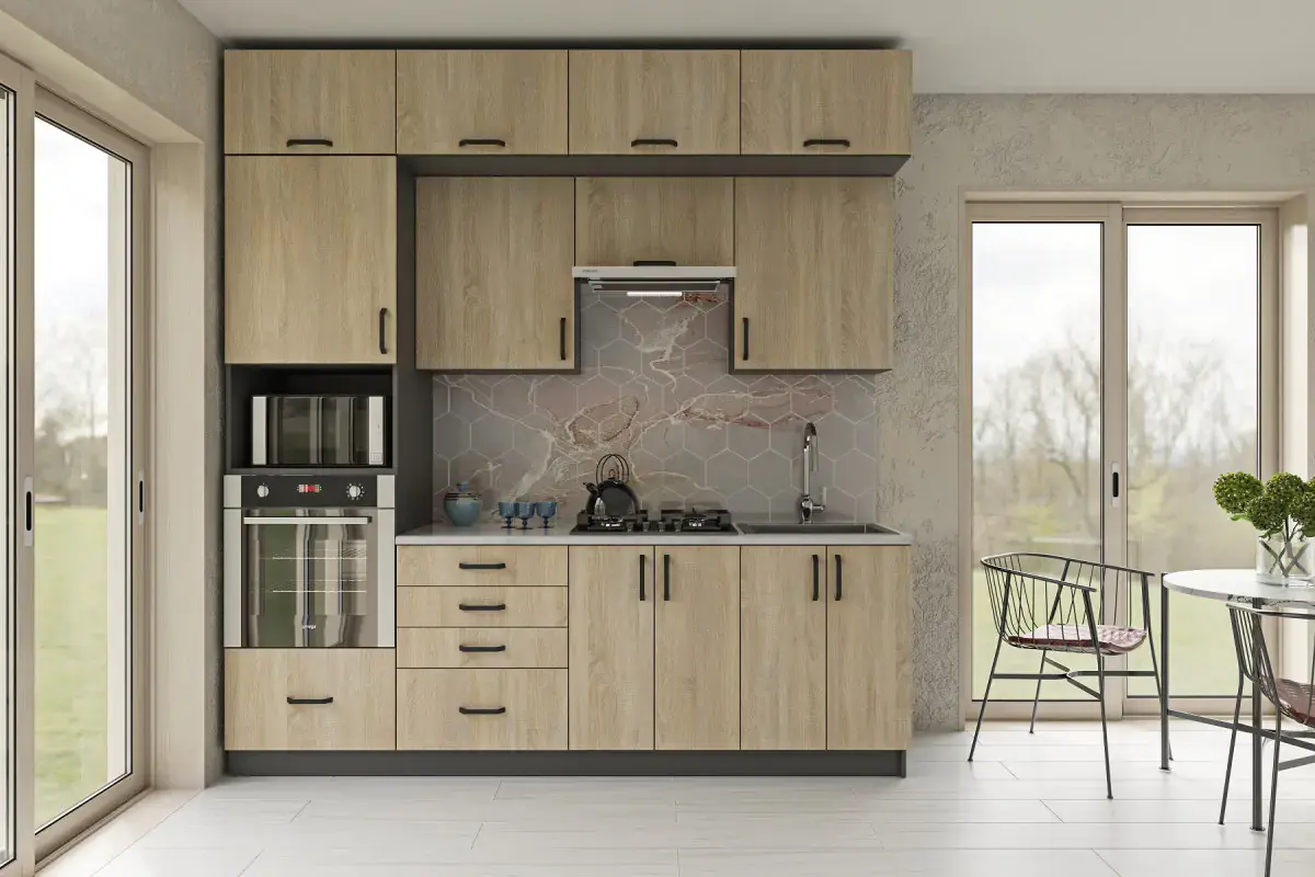 Casarredo Kuchyňská linka 240 DENNY dub sonoma
