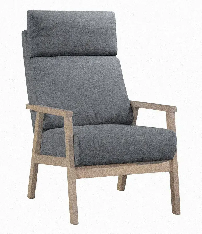 Casarredo Křeslo RELAX 1 bílá/šedá