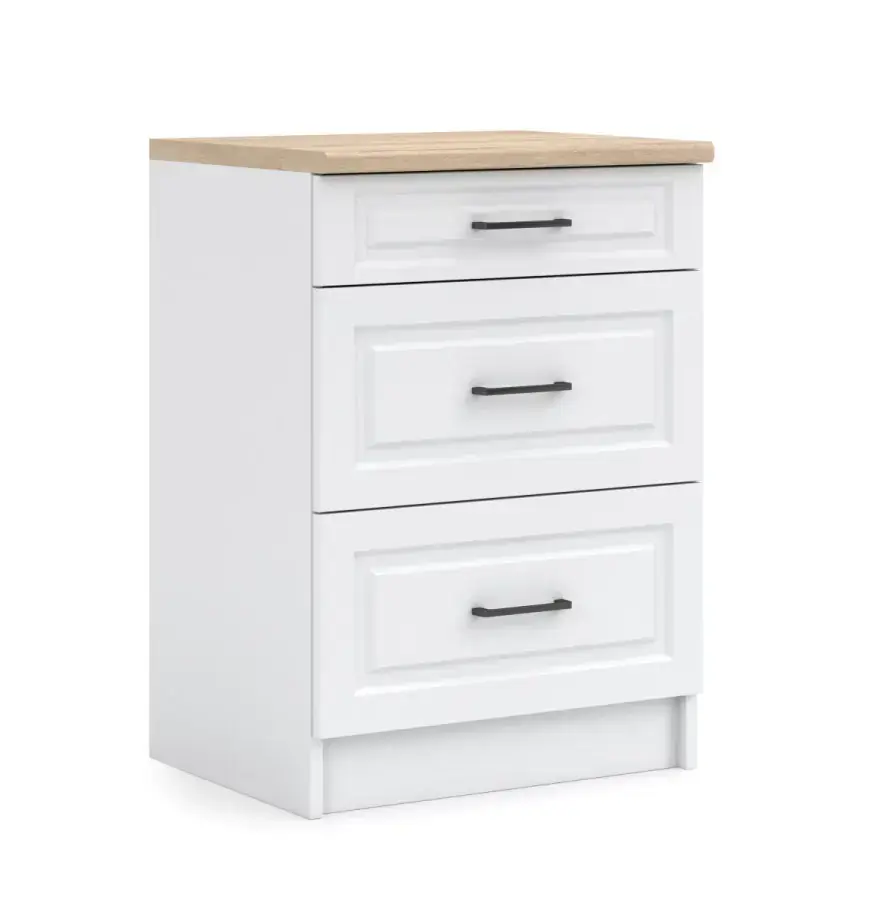 Falco Kuchyňská skříňka Irma SZ40-3SZ bílá MAT