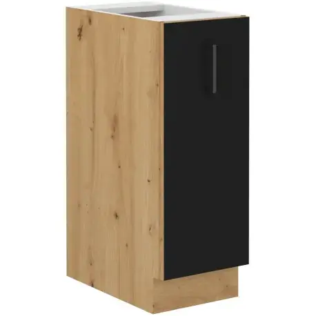 Falco Kuchyňská skříňka Molly 30 D CARGO BB černá/dub artisan