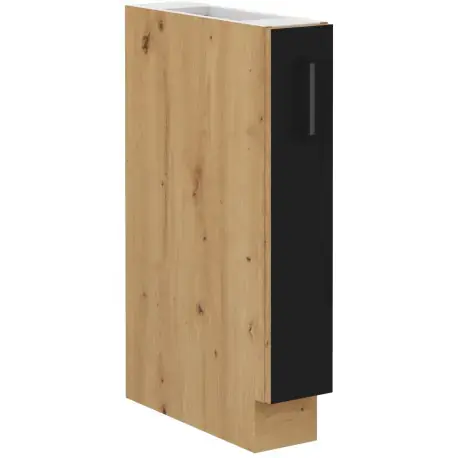 Falco Kuchyňská skříňka Molly 15 D CARGO BB černá/dub artisan