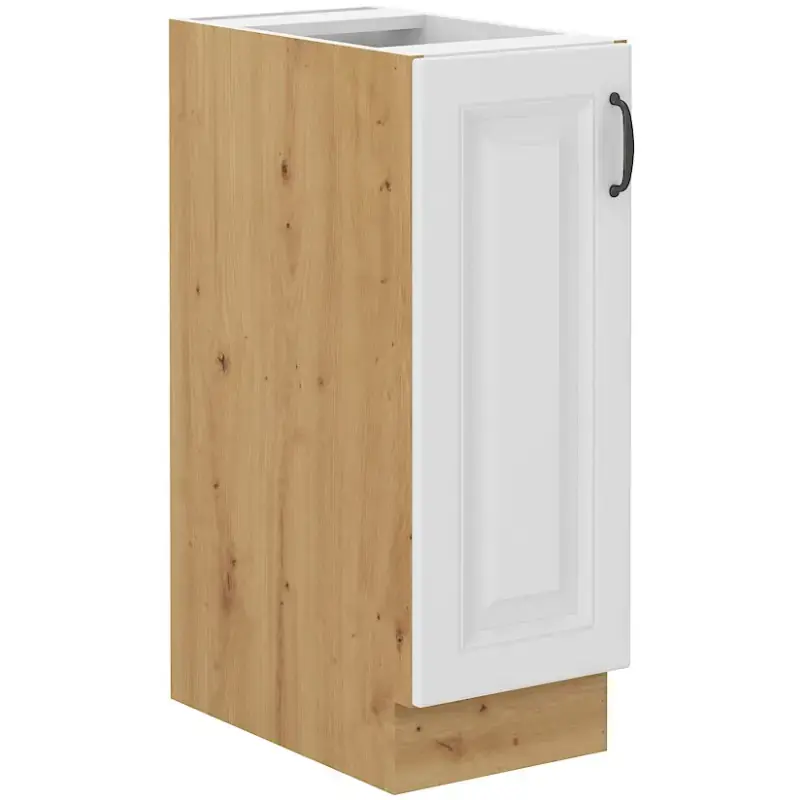 Falco Kuchyňská skříňka Stipe 30 D CARGO BB bílá/dub artisan