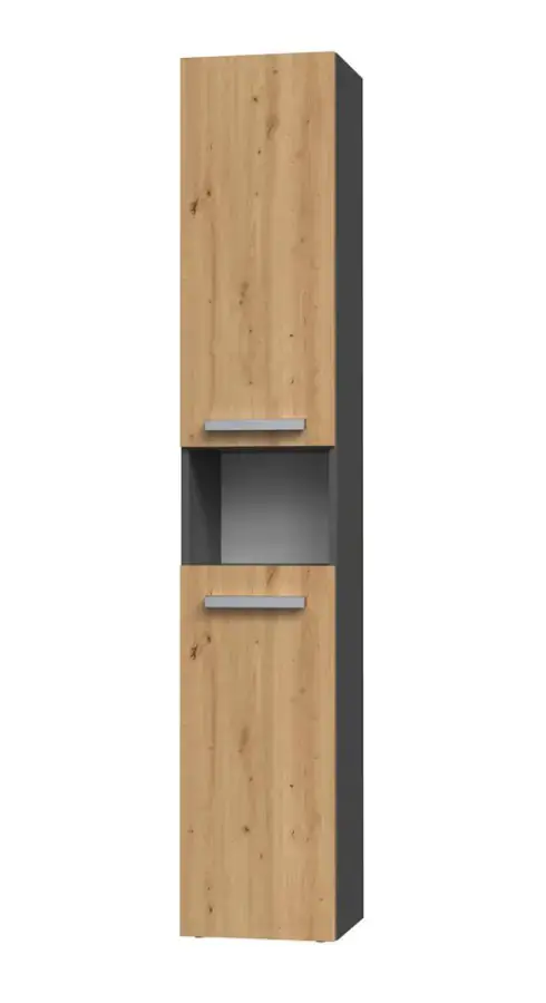 Falco Koupelnová skříňka Noeli III antracit/dub artisan