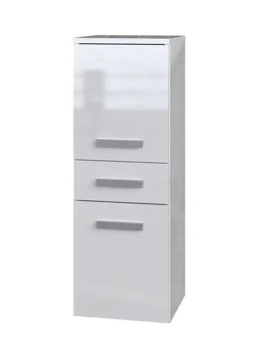 Falco Koupelnová skříňka Noeli V 2D1S bílá/bílý lesk