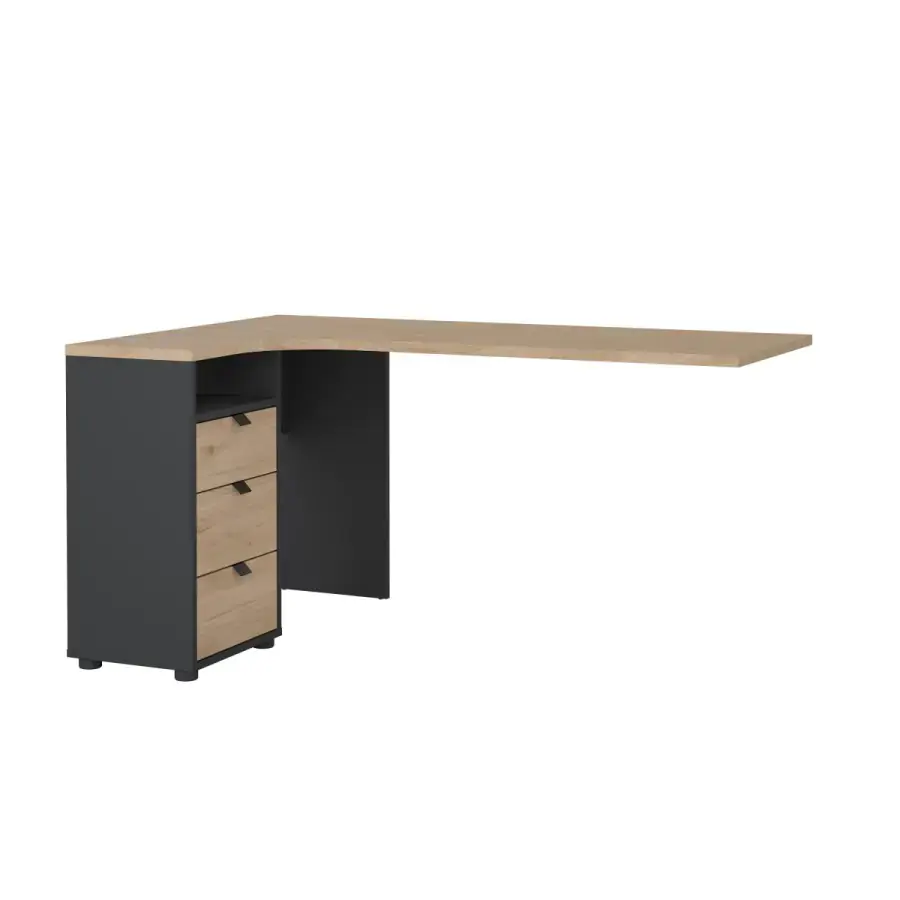 Falco Deska psacího stolu Sigal 582, šedá/jackson hickory