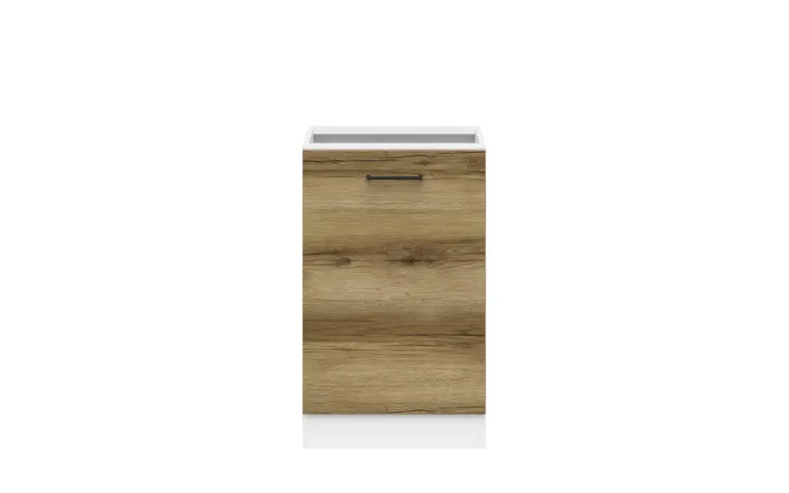 BRW Kuchyňská skříňka Junona Line D1D/50/82 P BBL, dub delano